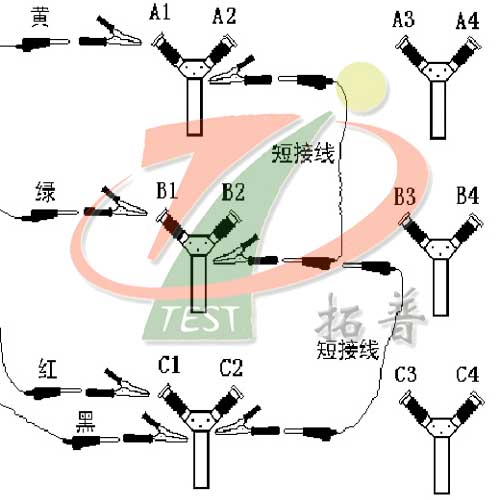 高壓開關(guān)機(jī)械特性測(cè)試儀機(jī)械時(shí)間測(cè)試接線方法